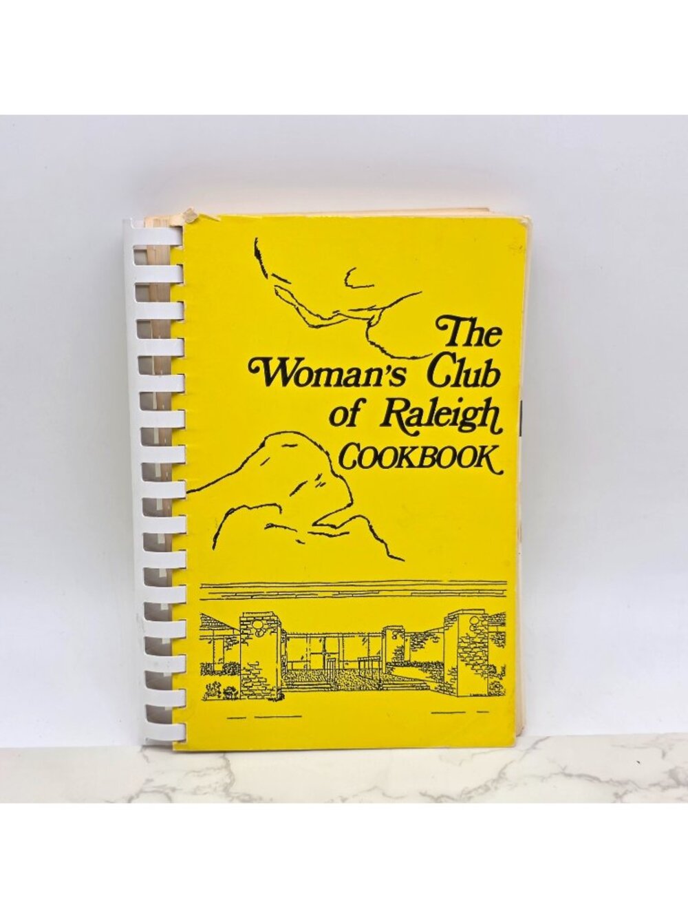The Woman’s Club of Raleigh Cookbook 1985 3rd Ed Vintage Spiral North Carolina